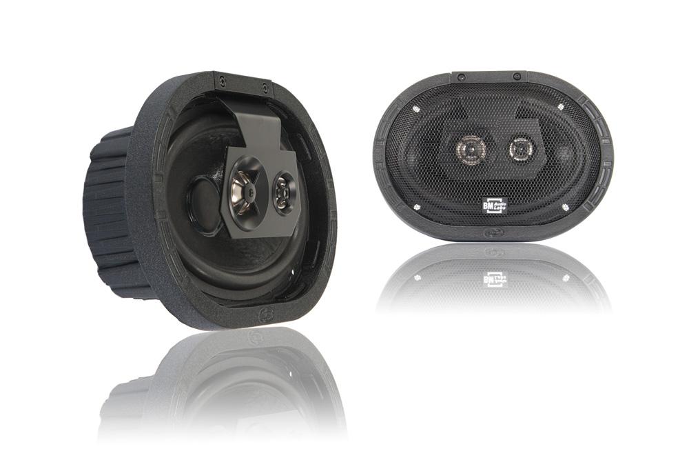 Boschmann 6x9" 1000 Watt 3Way Car Audio Speakers Pair car speakers