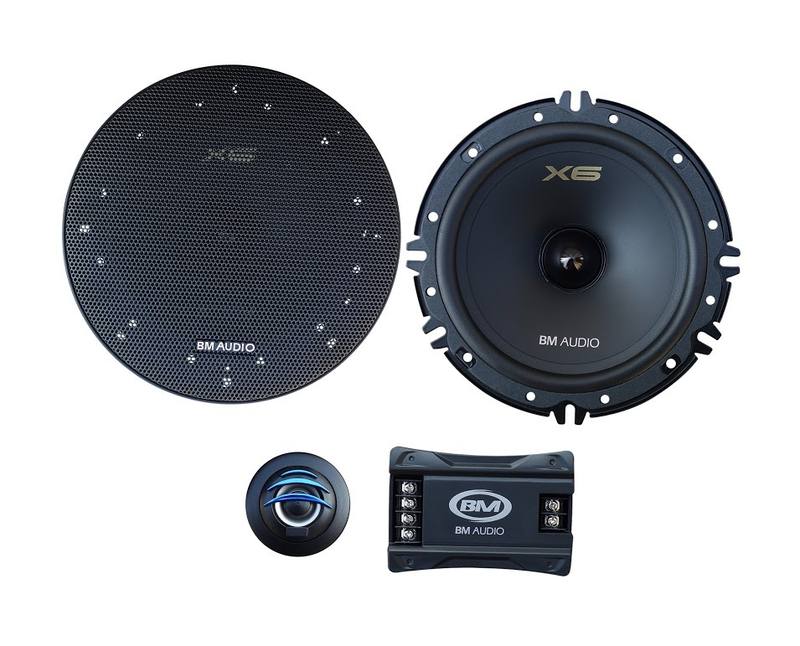 Buy Boschmann 6.5" Component Speaker Kit - 250 Watt Woofers Pair & Tweeters Pair (external crossovers) in NZ New Zealand.