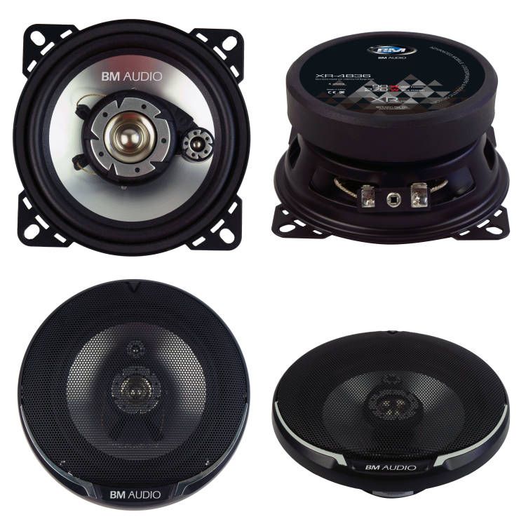 Buy Boschmann 4" 270 Watt 3-Way Coaxial Car Audio Speakers Pair in NZ New Zealand.