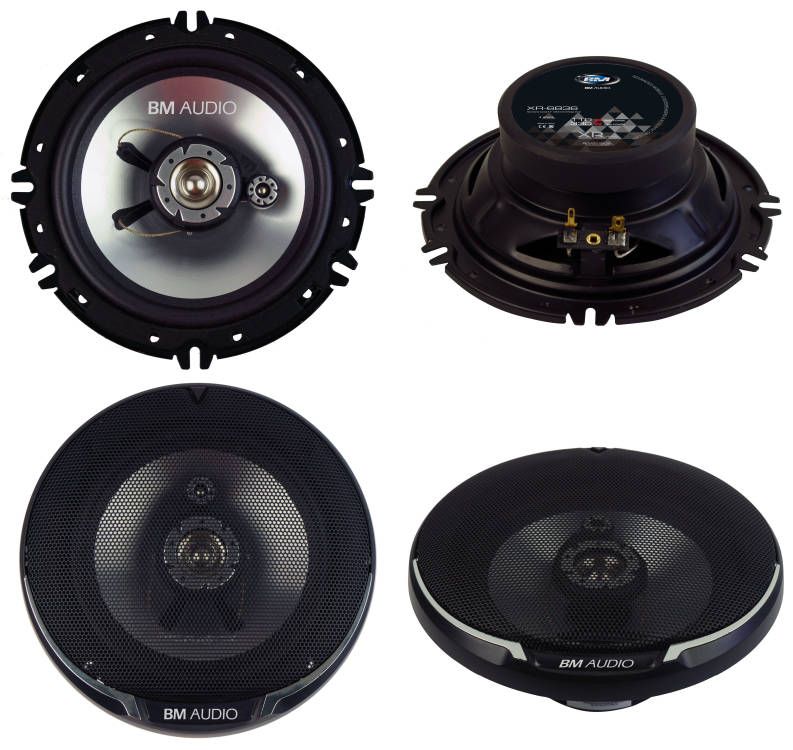 Buy Boschmann 6.5" 330 Watt 3-Way Coaxial Car Audio Speakers Pair in NZ New Zealand.